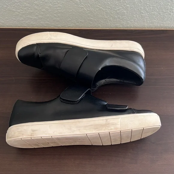 Silent D x Free People | Verges Black Leather Sneaker 39 - Picture 2 of 8